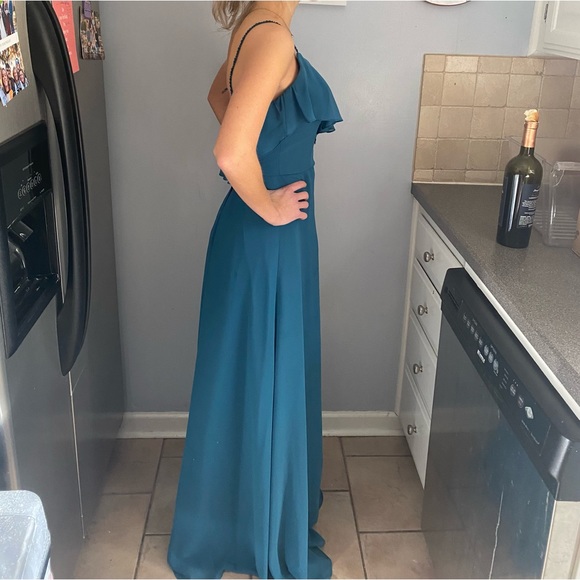 MORI Lee Bridesmaid Dress - Emerald - Picture 6 of 14
